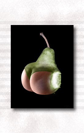 Ripe Pear Display (Small)